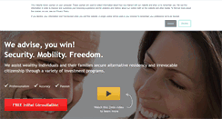Desktop Screenshot of high-net-worth-immigration.com